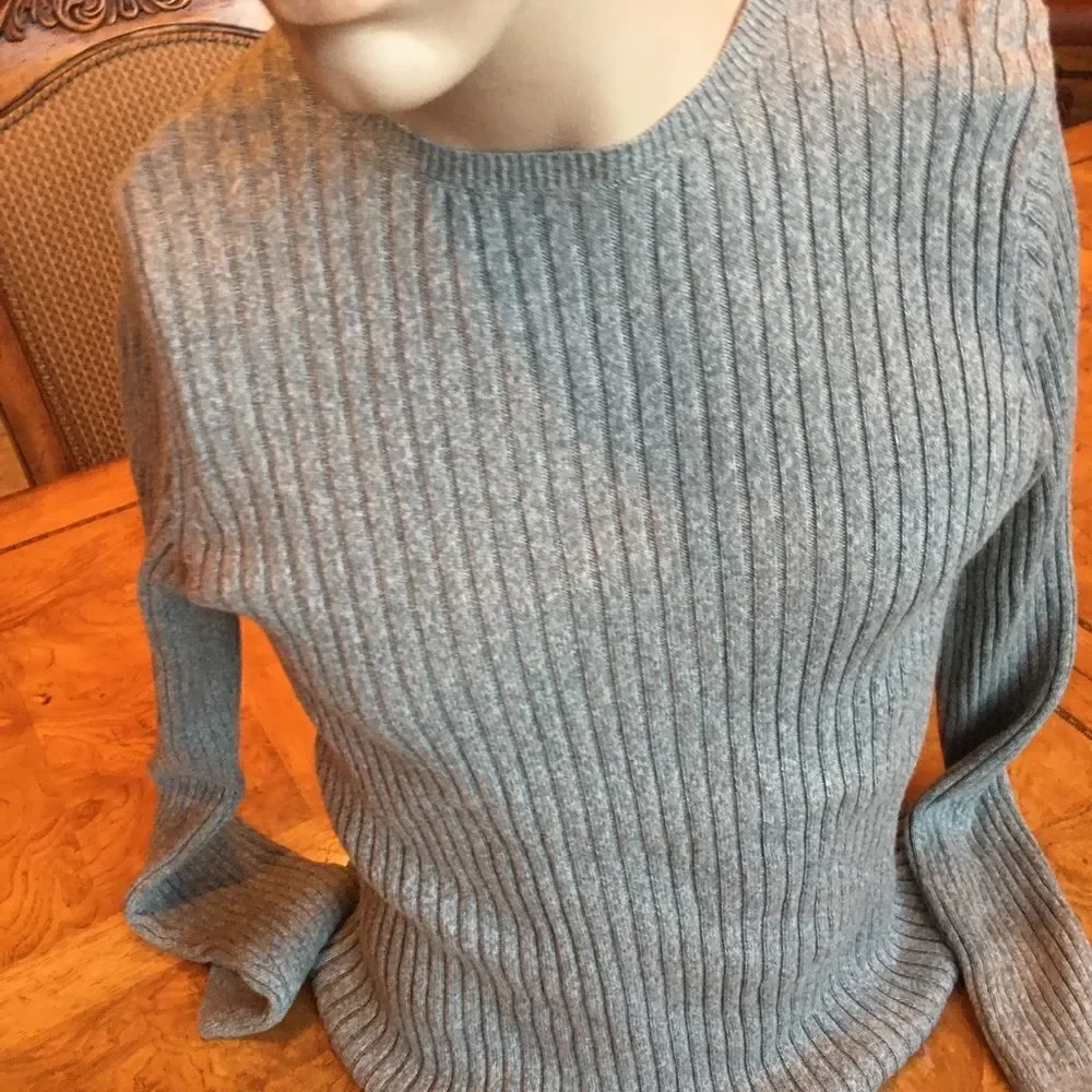 SOFT RIB knit Textured Sweater!!